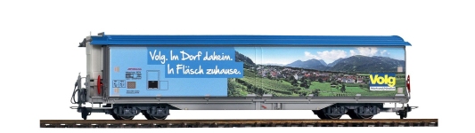 Bemo 2288168 - H0m - Schiebewandwagen Haiqq-tuyz 5174 Volg (Fläsch) mittelblau, RhB, Ep. VI